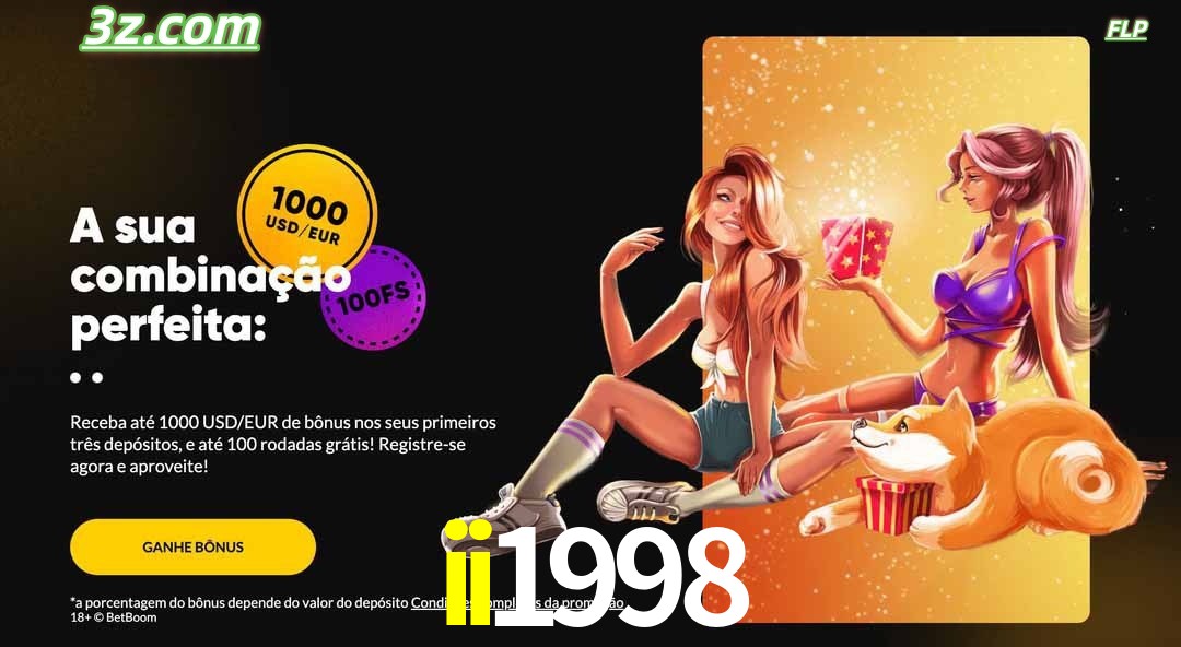 ii1998 cassino online Brasil com promoção especial de depósito e jackpots