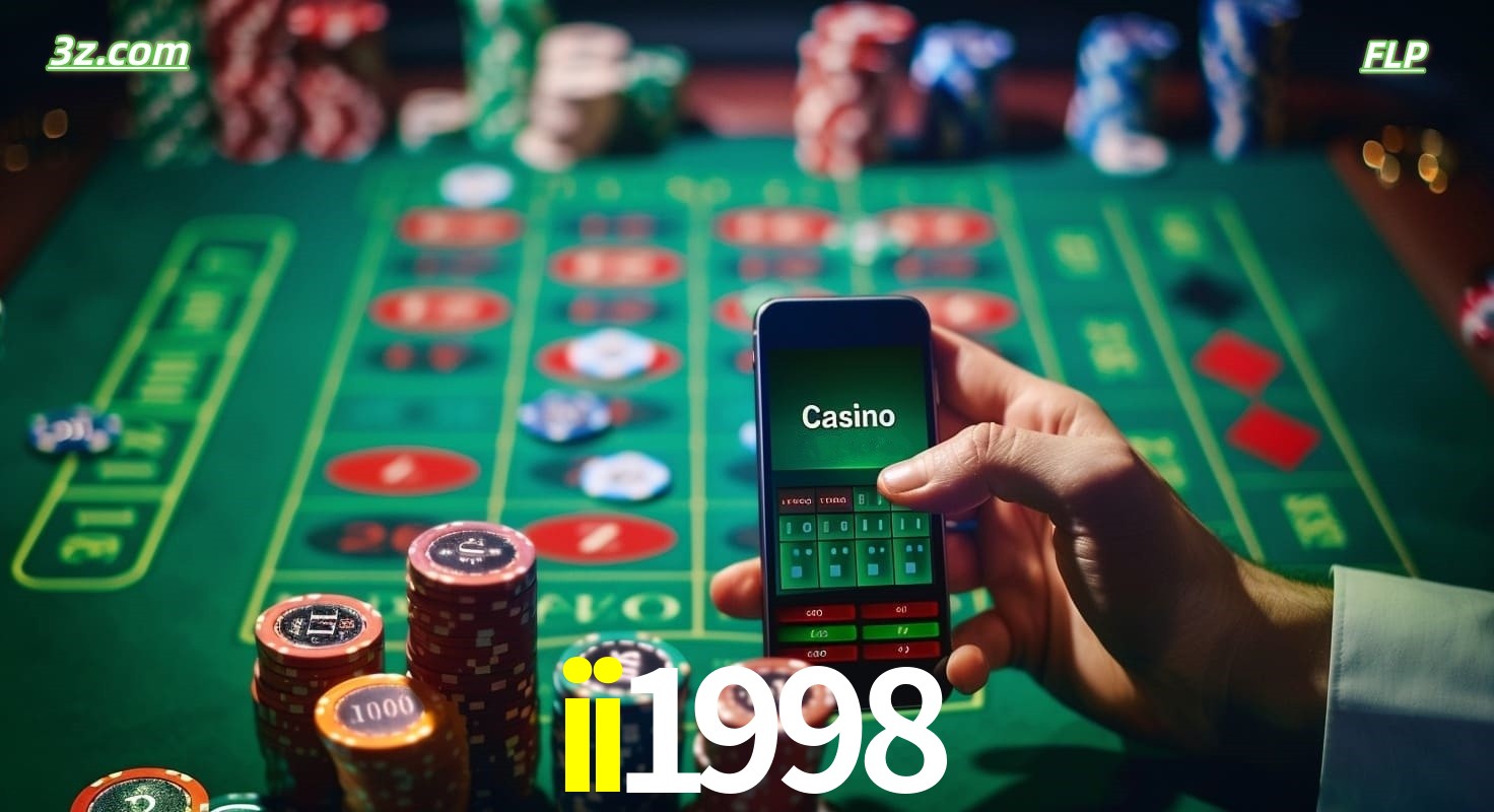 Cassino online móvel ii1998 com apostas em roleta e fichas de pôquer